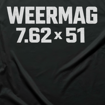 Weermag Charlie Tee black military-inspired t-shirt front
