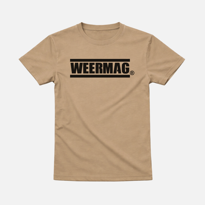 Weermag Bravo Tee stone military-inspired t-shirt front