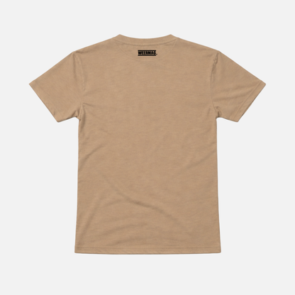 Weermag t-shirt stone back view