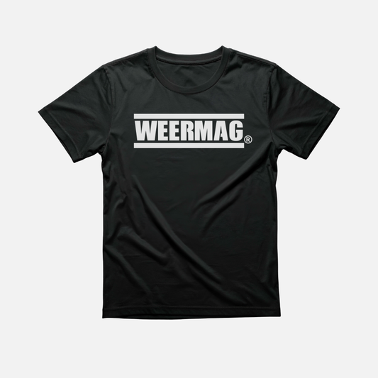 Weermag Bravo Tee black military-inspired t-shirt front