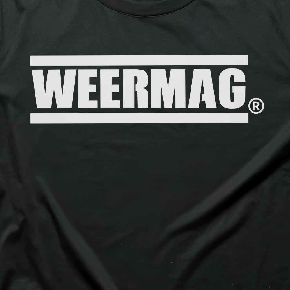 Weermag Bravo Tee black military-inspired t-shirt front