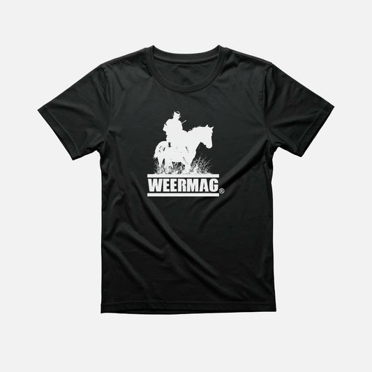 Weermag Lima Tee black front view