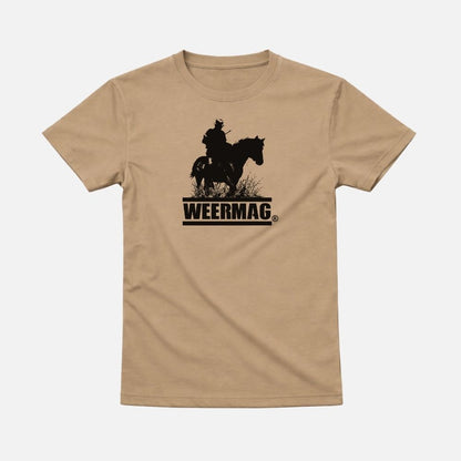 Weermag Lima Tee stone front view