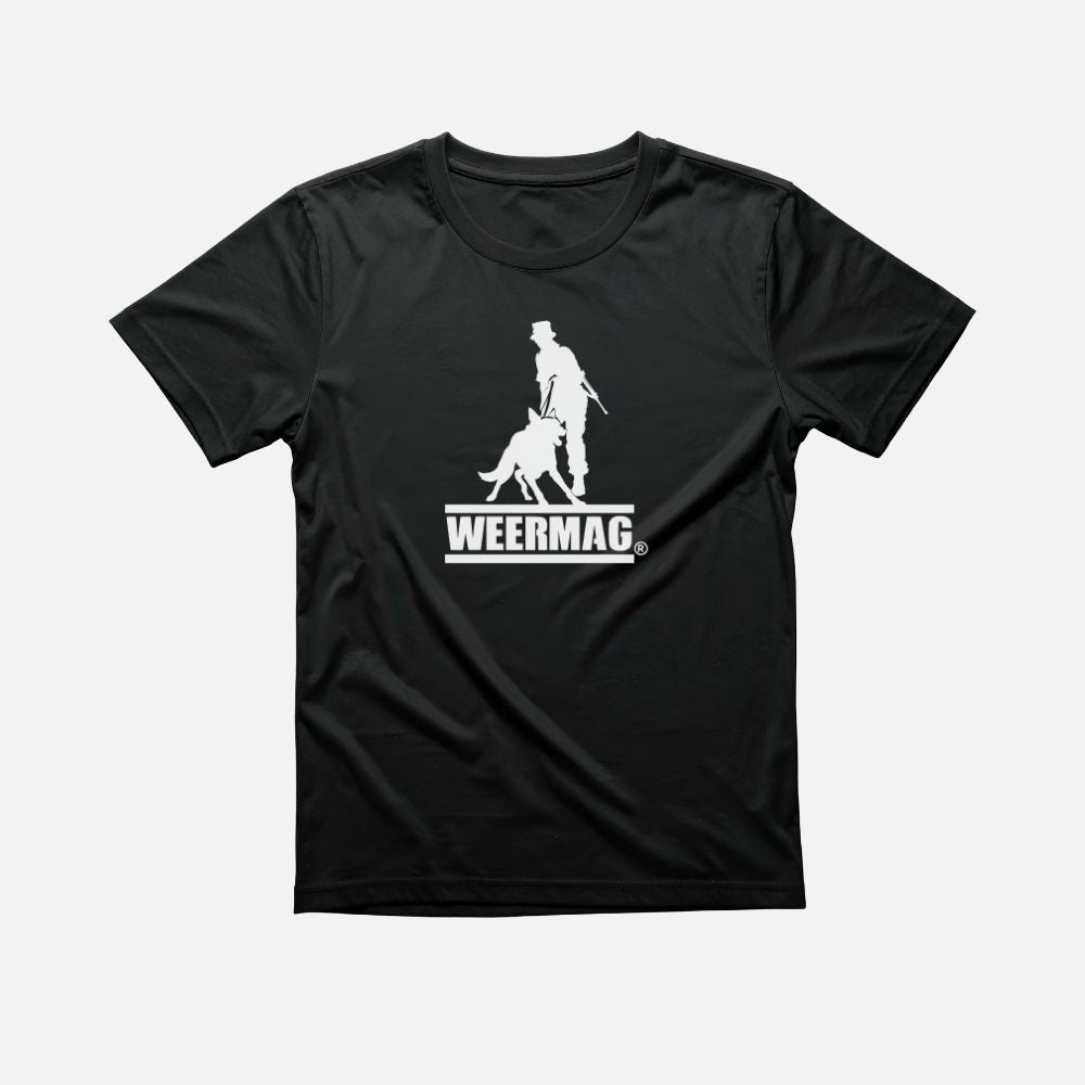 Weermag Mike Tee black front view
