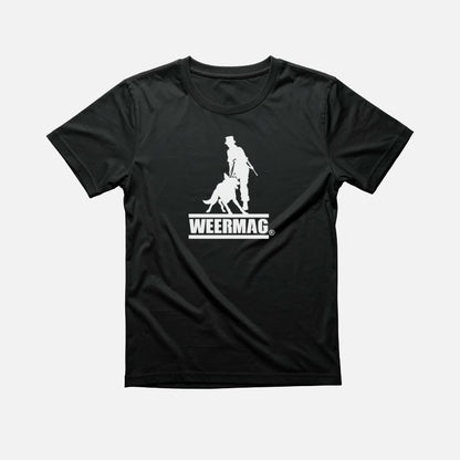 Weermag Mike Tee black front view