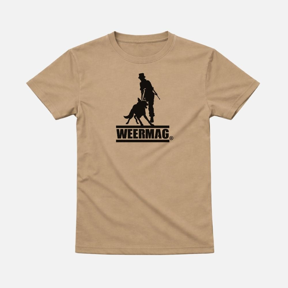 Weermag Mike Tee stone front view