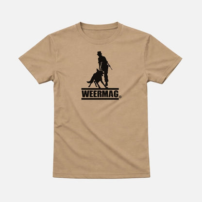 Weermag Mike Tee stone front view